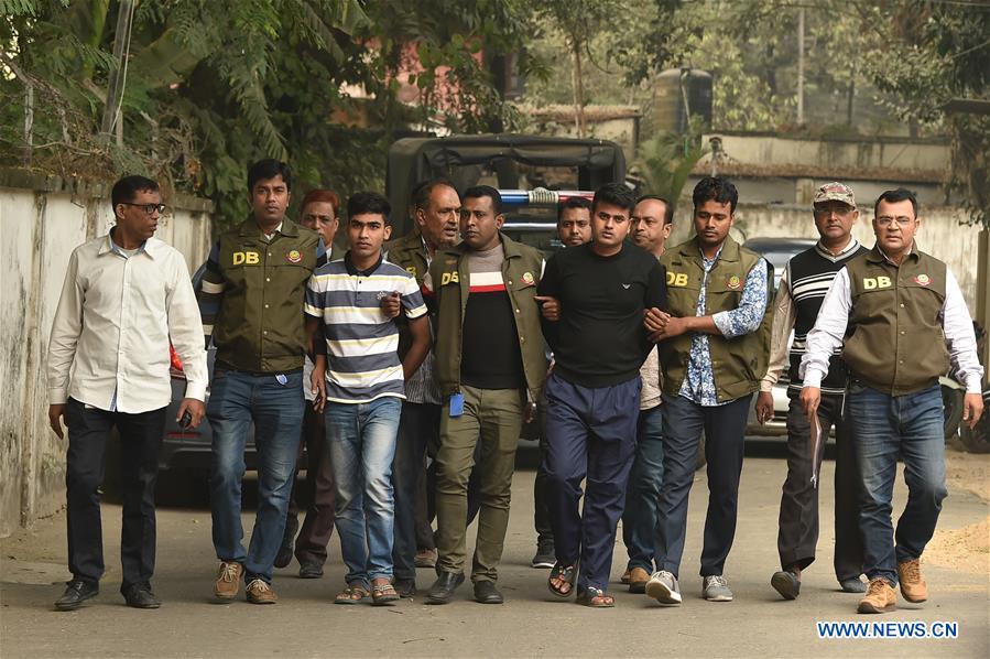 BANGLADESH-DHAKA-CRIME-POLICE