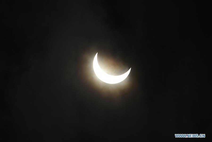 INDONESIA-JAKARTA-PARTIAL SOLAR ECLIPSE