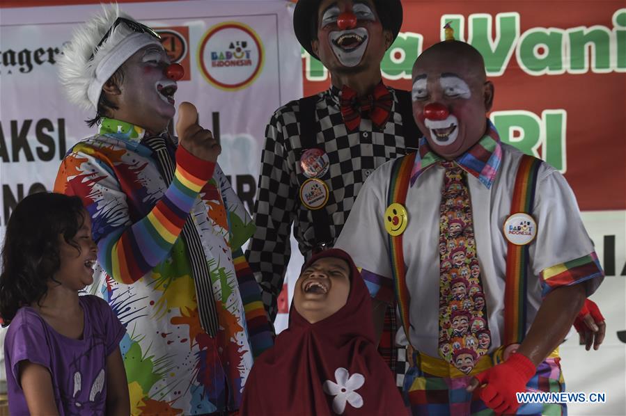 INDONESIA-JAKARTA-CLOWN-ENTERTAINMENT