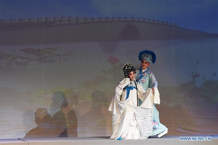SINGAPORE-CHINESE NEW YEAR-CELEBRATIONS-OPERA