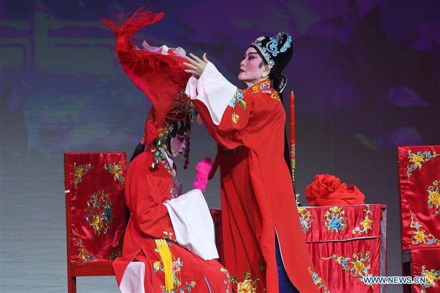 SINGAPORE-CHINESE NEW YEAR-CELEBRATIONS-OPERA
