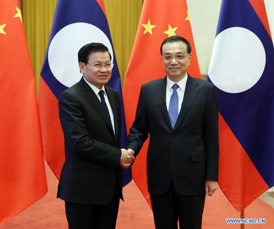 CHINA-BEIJING-LI KEQIANG-LAO PM-TALKS (CN)