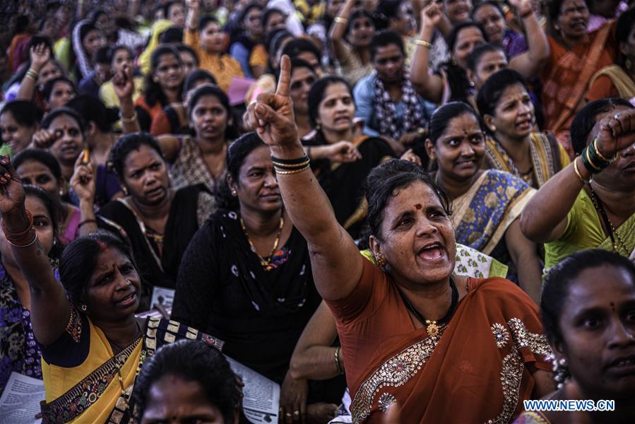 INDIA-MUMBAI-STRIKE