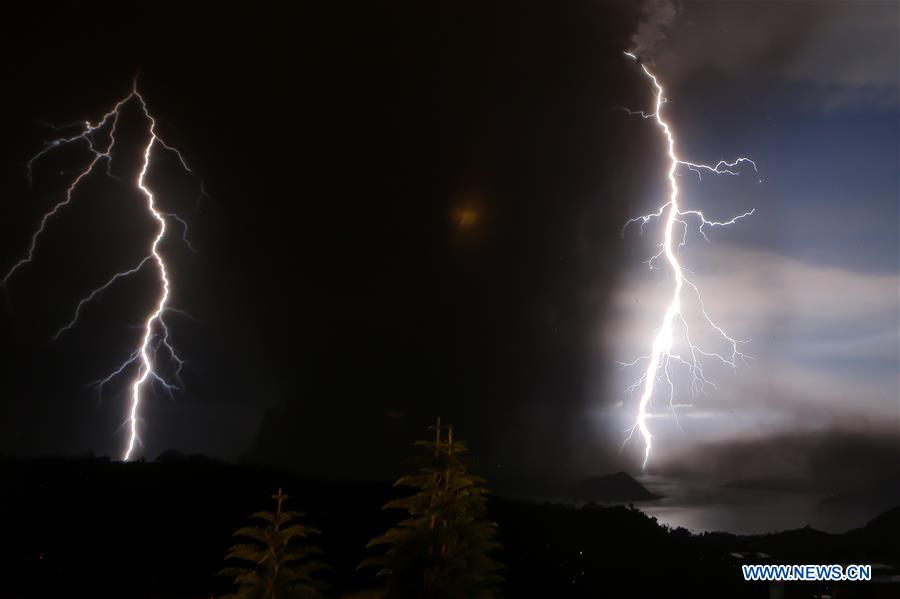 PHILIPPINES-TAAL VOLCANO-ALERT