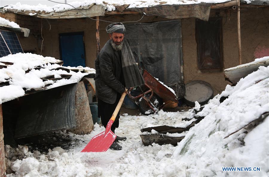 AFGHANISTAN-KABUL-DISPLACED PERSONS CAMP-WINTER