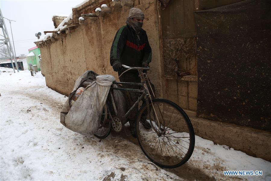 AFGHANISTAN-KABUL-DISPLACED PERSONS CAMP-WINTER