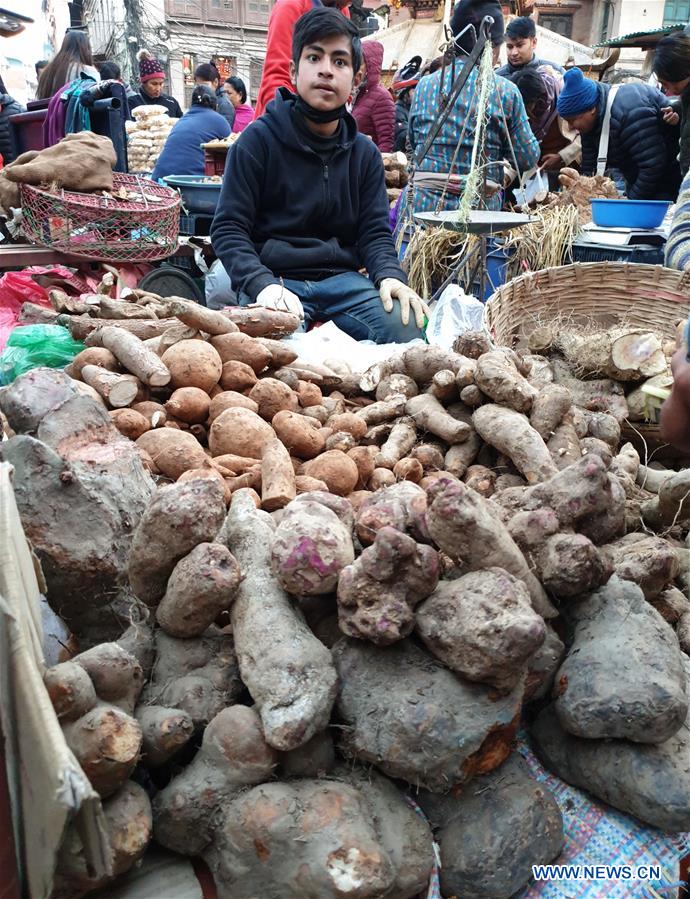 NEPAL-KATHMANDU-MAGHE SANKRANTI FESTIVAL-YAM