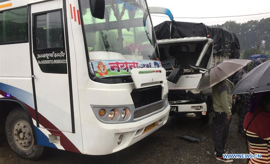 NEPAL-CHITWAN-BUS ACCIDENT