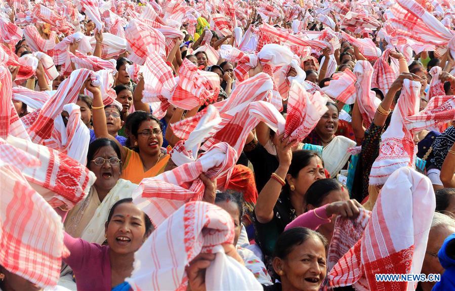 INDIA-ASSAM-PROTEST-NEW CITIZENSHIP ACT