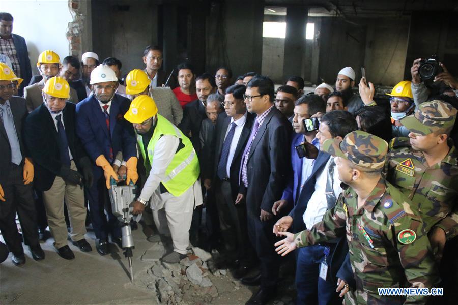 BANGLADESH-DHAKA-GARMENT-BUILDING-DEMOLITION