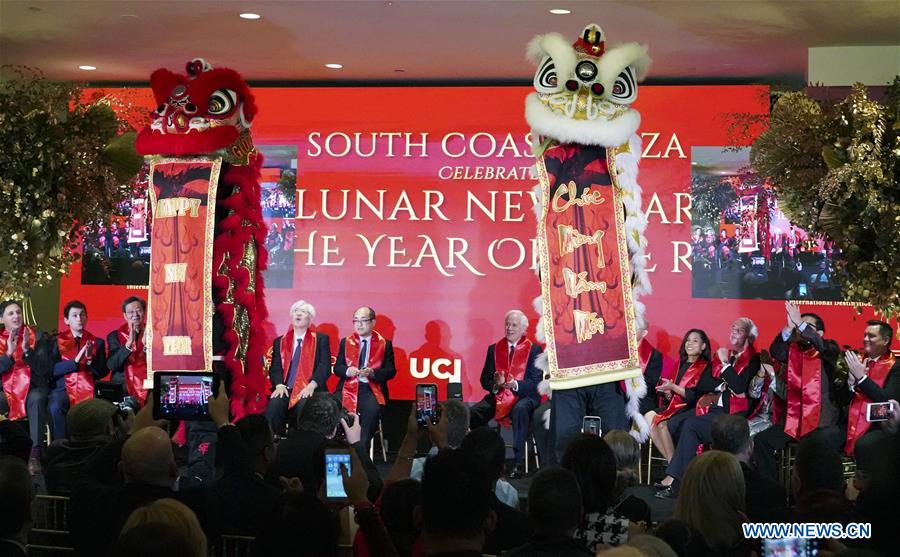 U.S.-COSTA MESA-CHINESE LUNAR NEW YEAR-CELEBRATIONS