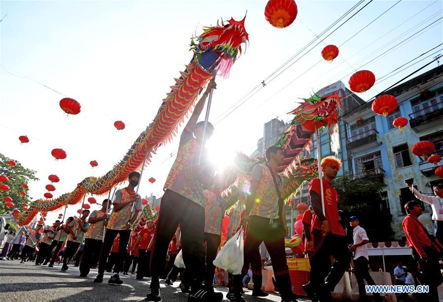 MYANMAR-YANGON-CHINESE LUNAR NEW YEAR-CELEBRATIONS