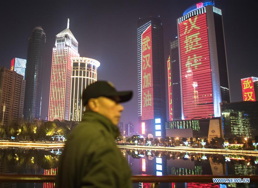 CHINA-WUHAN-LIGHT-CORONAVIRUS(CN)