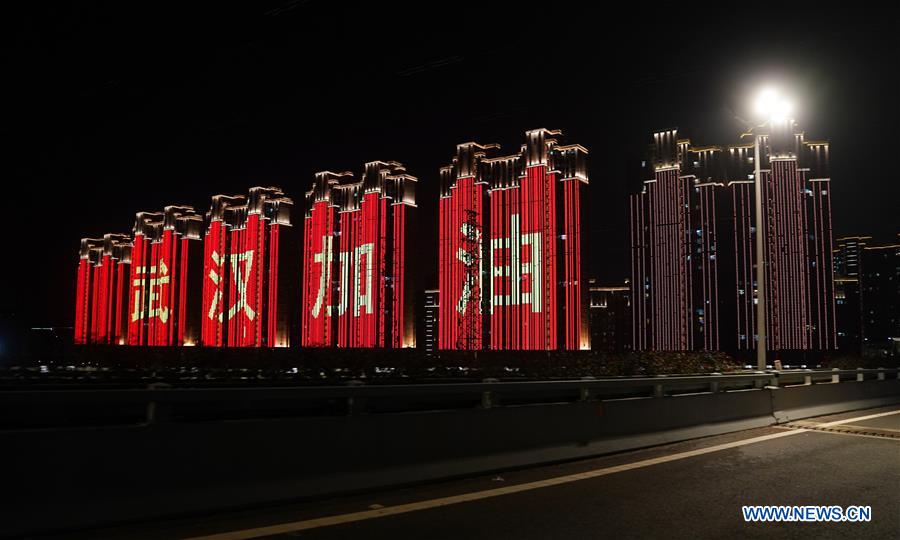 CHINA-WUHAN-LIGHT-CORONAVIRUS (CN)