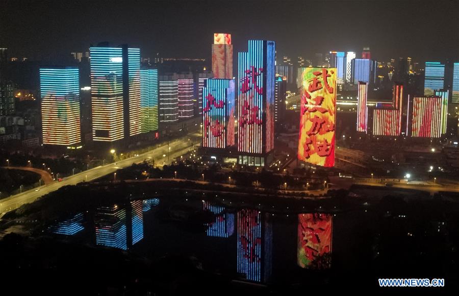 CHINA-WUHAN-LIGHT-CORONAVIRUS (CN)