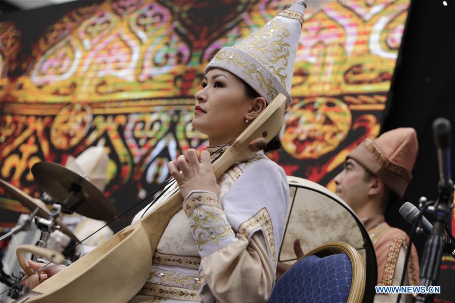 KAZAKHSTAN-NUR-SULTAN-FOLK MUSIC ENSEMBLE-RECORD