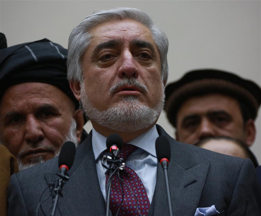 AFGHANISTAN-KABUL-ELECTIONS-ABDULLAH ABDULLAH-PRESS CONFERENCE