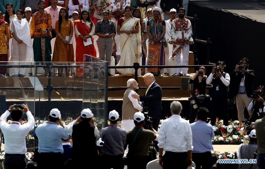 INDIA-AHMEDABAD-U.S. PRESIDENT-VISIT