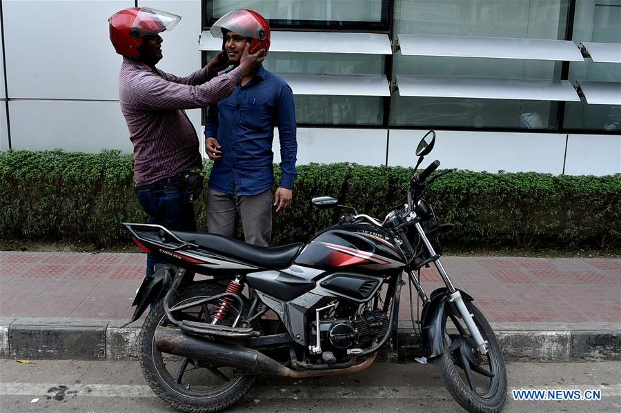BANGLADESH-DHAKA-RIDE-SHARING-MOTORBIKE-SERVICE
