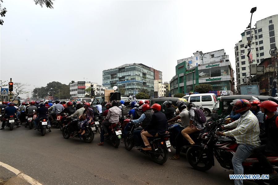 BANGLADESH-DHAKA-RIDE-SHARING-MOTORBIKE-SERVICE