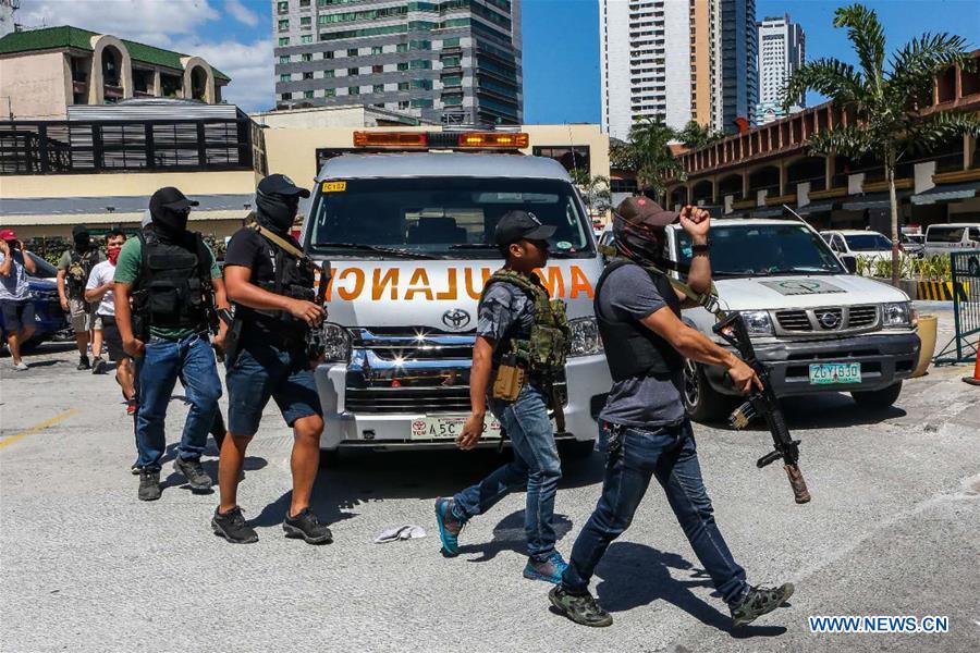 PHILIPPINES-MANILA-MALL-HOSTAGE