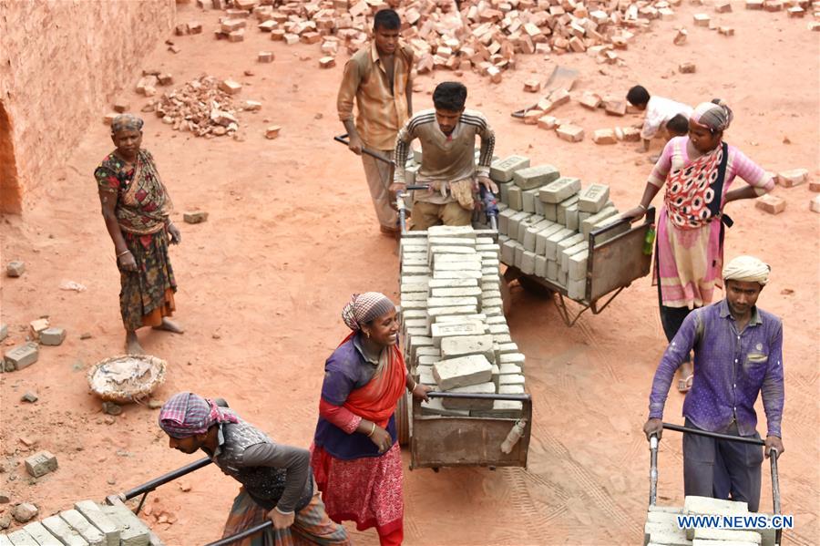 BANGLADESH-DHAKA-BRICKFIELD WORK 