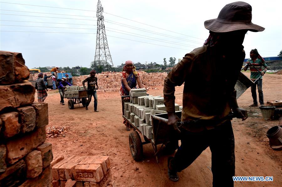 BANGLADESH-DHAKA-BRICKFIELD WORK 