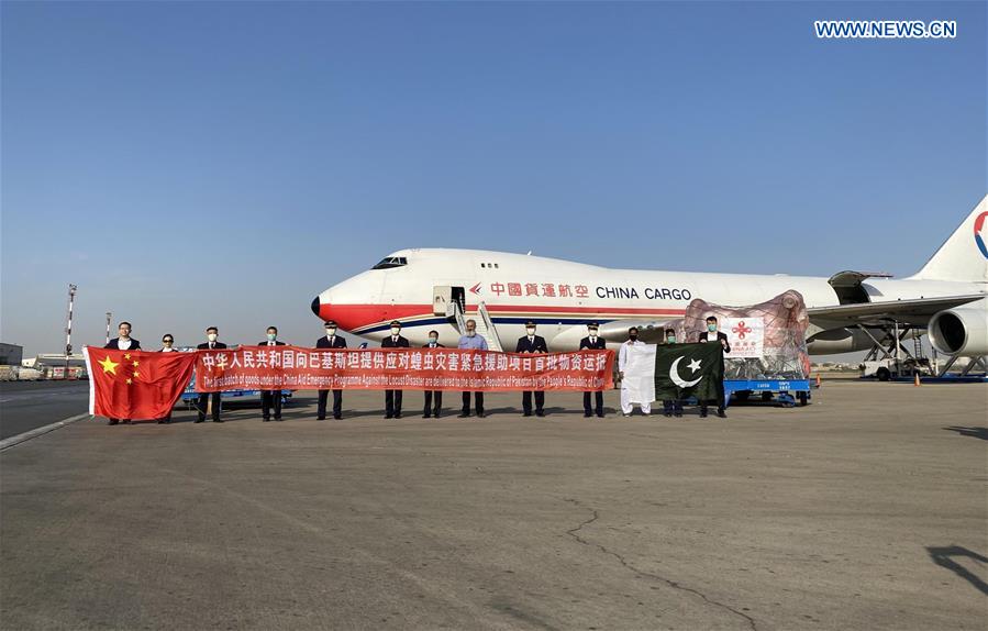 PAKISTAN-KARACHI-CHINA-LOCUST CONTROL-AID