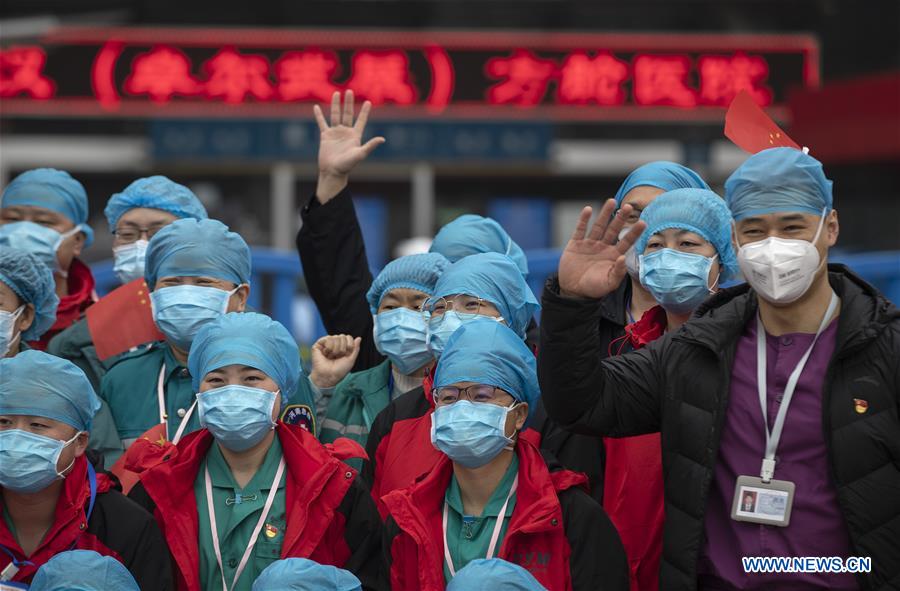 CHINA-WUHAN-TEMPORARY HOSPITAL-CLOSING (CN)
