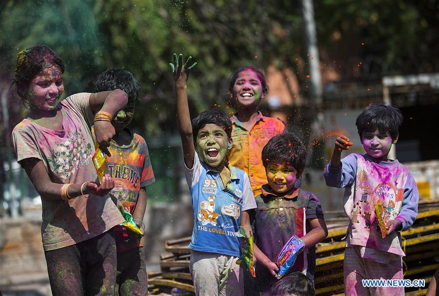 INDIA-NEW DELHI-HOLI FESTIVAL