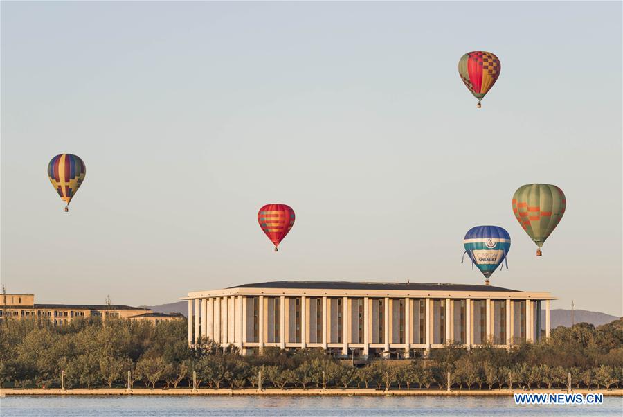 AUSTRALIA-CANBERRA-HOT AIR BALLOONS