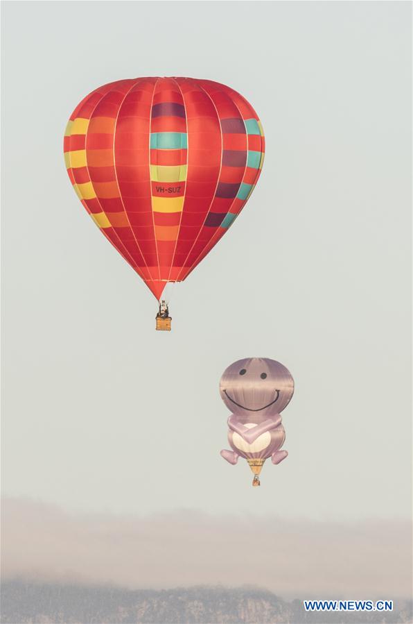AUSTRALIA-CANBERRA-HOT AIR BALLOONS