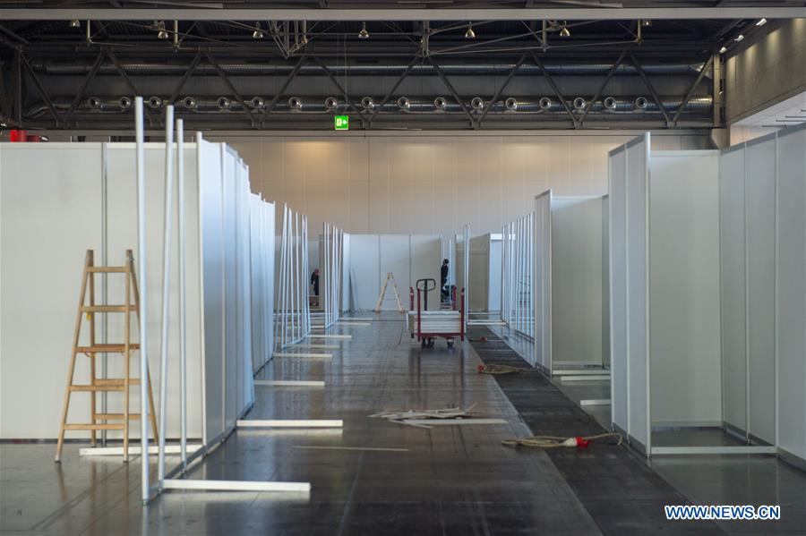 AUSTRIA-VIENNA-COVID-19-TEMPORARY HOSPITAL