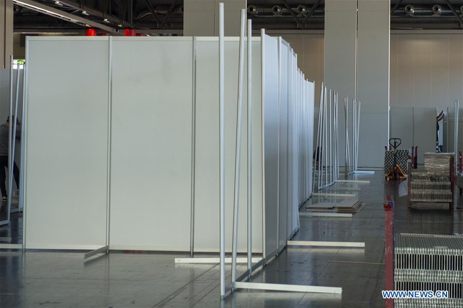 AUSTRIA-VIENNA-COVID-19-TEMPORARY HOSPITAL