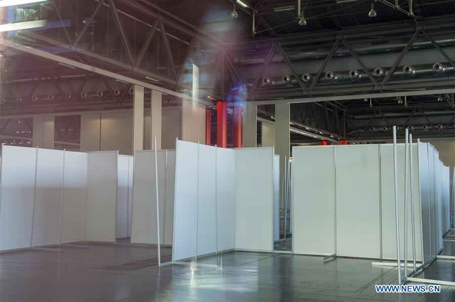 AUSTRIA-VIENNA-COVID-19-TEMPORARY HOSPITAL