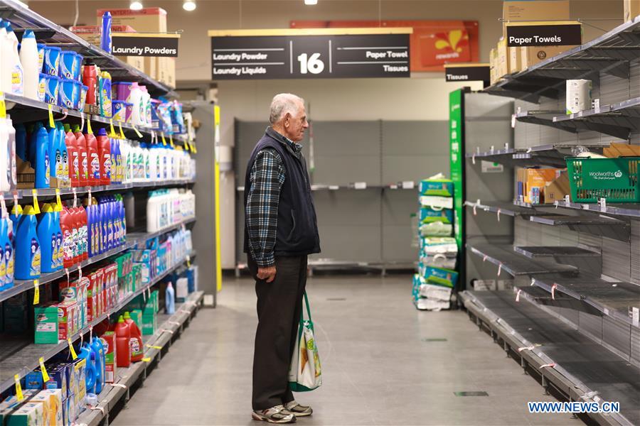 AUSTRALIA-CANBERRA-COVID-19-SUPERMARKET-SPECIAL HOURS