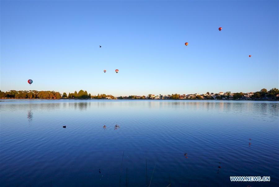 NEW ZEALAND-HAMILTON-BALLOONS