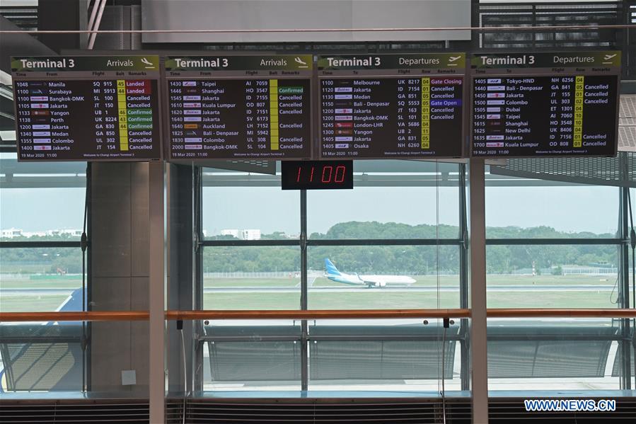 SINGAPORE-COVID-19-AIRPORT