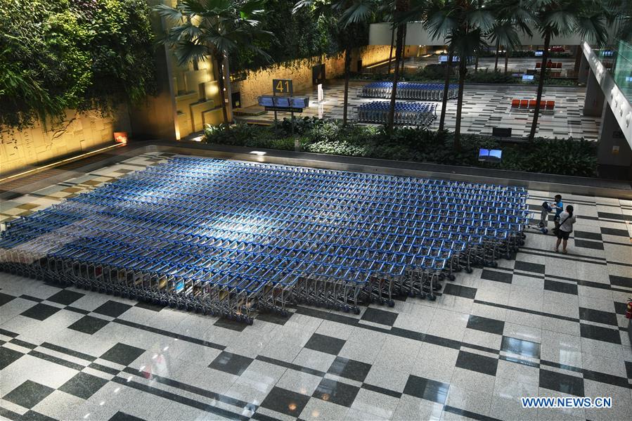 SINGAPORE-COVID-19-AIRPORT