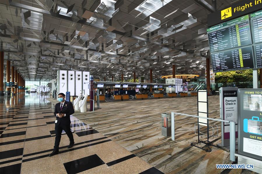 SINGAPORE-COVID-19-AIRPORT