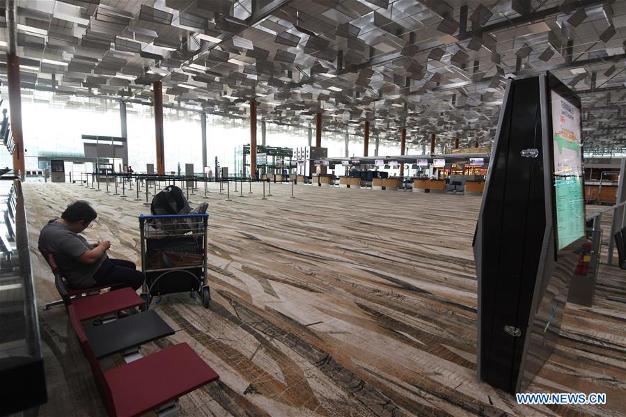 SINGAPORE-COVID-19-AIRPORT