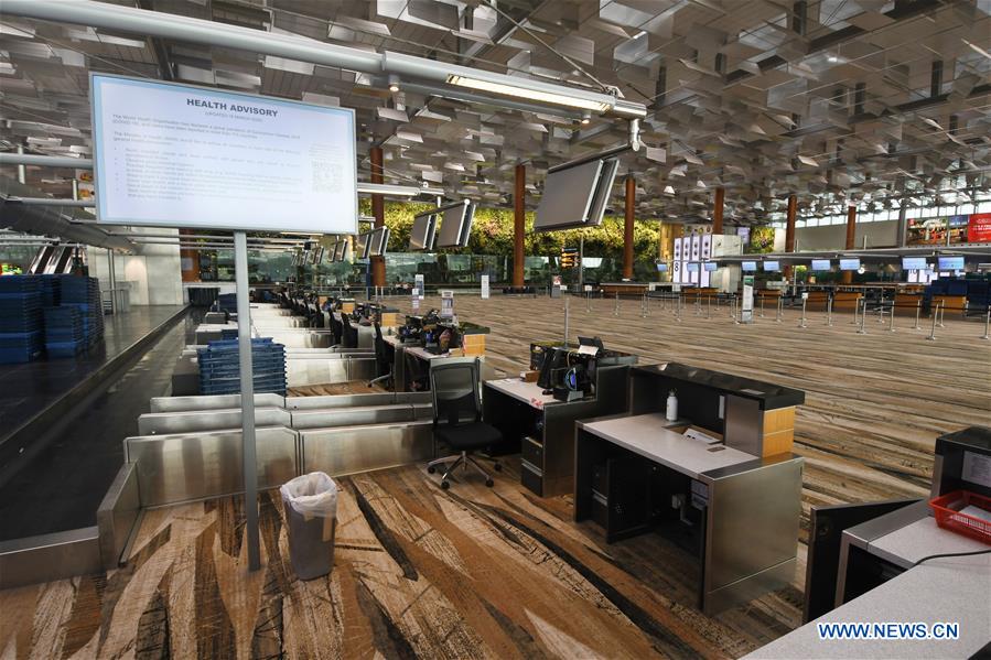 SINGAPORE-COVID-19-AIRPORT