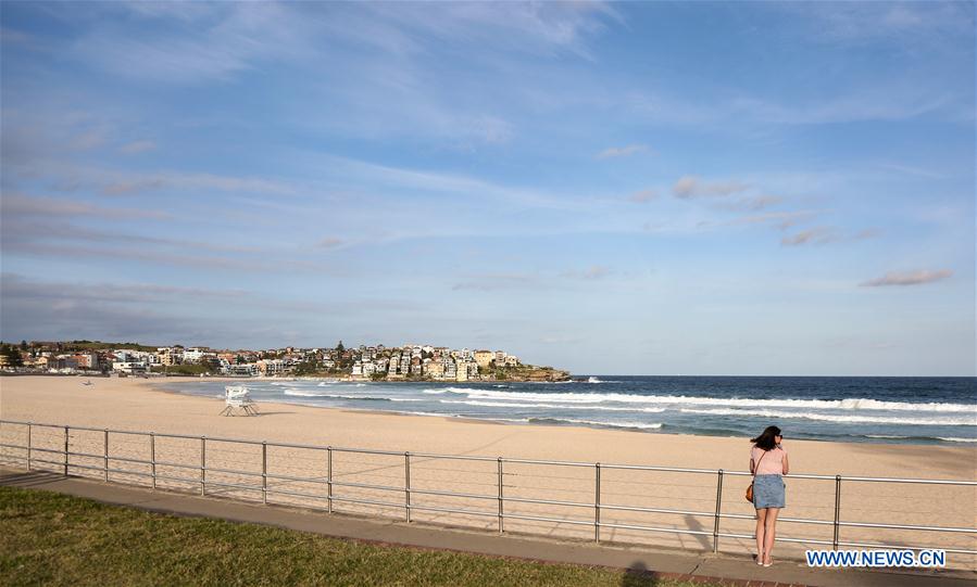 AUSTRALIA-SYDNEY-COVID-19-BONDI BEACH-CLOSE