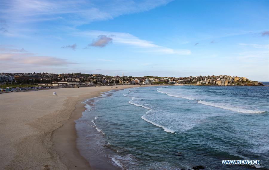 AUSTRALIA-SYDNEY-COVID-19-BONDI BEACH-CLOSE