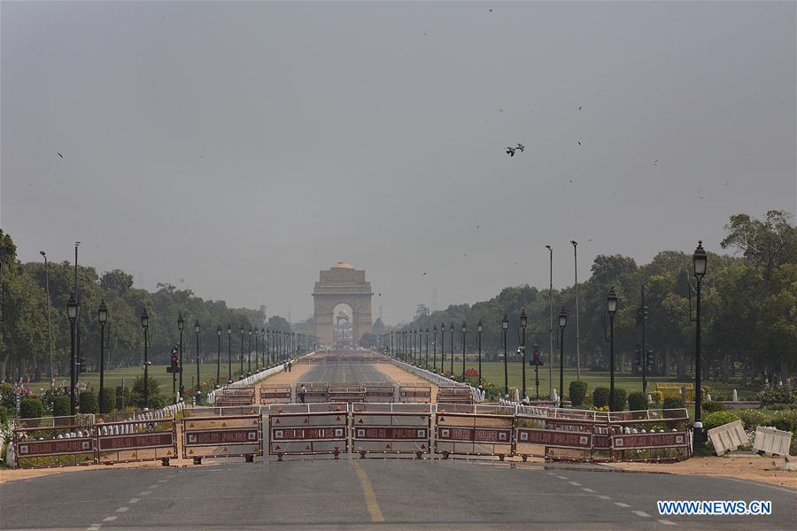 INDIA-NEW DELHI-COVID-19-PUBLIC CURFEW