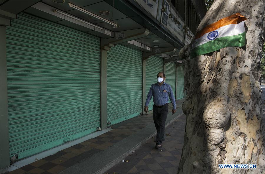 INDIA-NEW DELHI-COVID-19-PUBLIC CURFEW