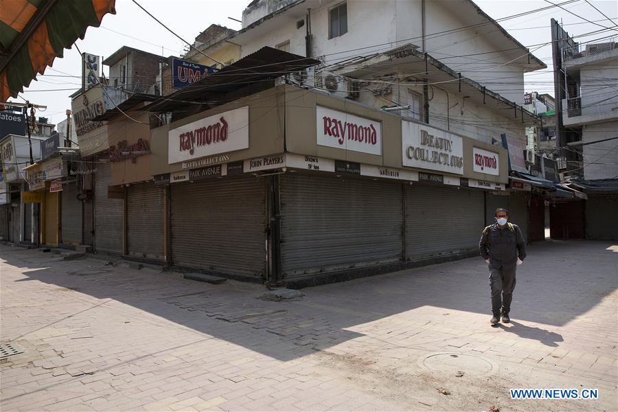 INDIA-NEW DELHI-COVID-19-PUBLIC CURFEW