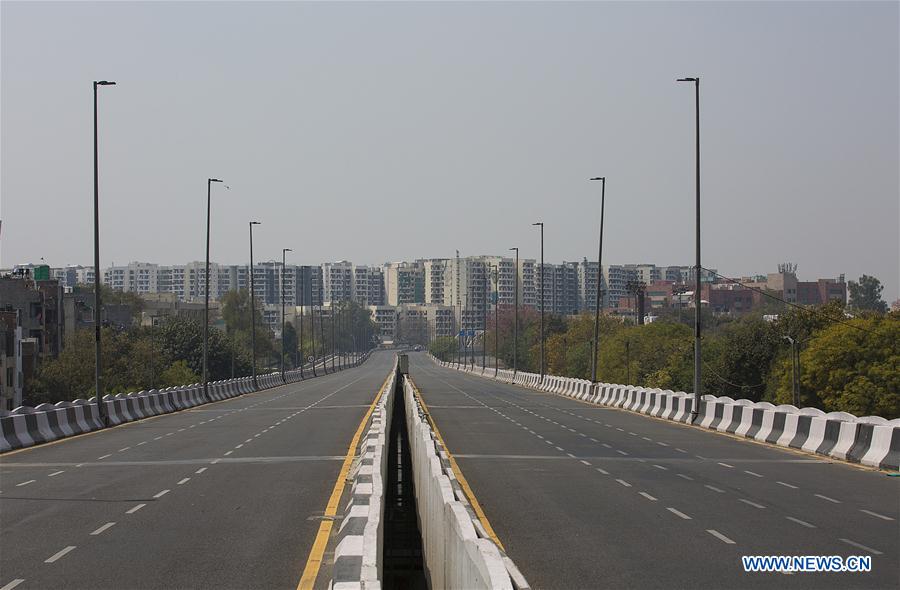 INDIA-NEW DELHI-COVID-19-PUBLIC CURFEW