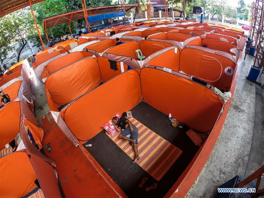 PHILIPPINES-MANILA-COVID-19-MODULAR TENTS