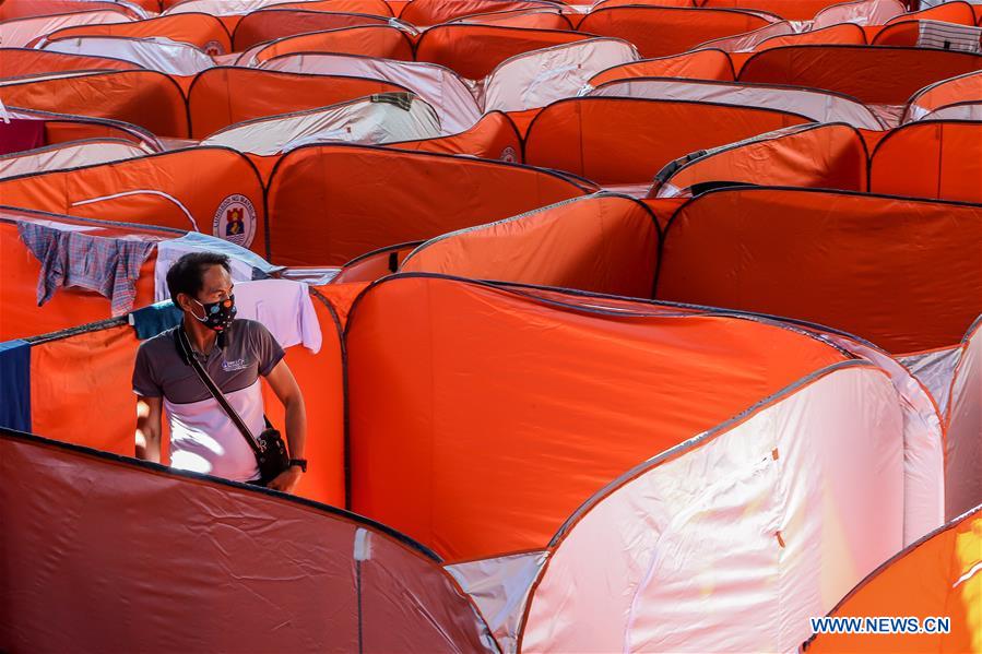 PHILIPPINES-MANILA-COVID-19-MODULAR TENTS